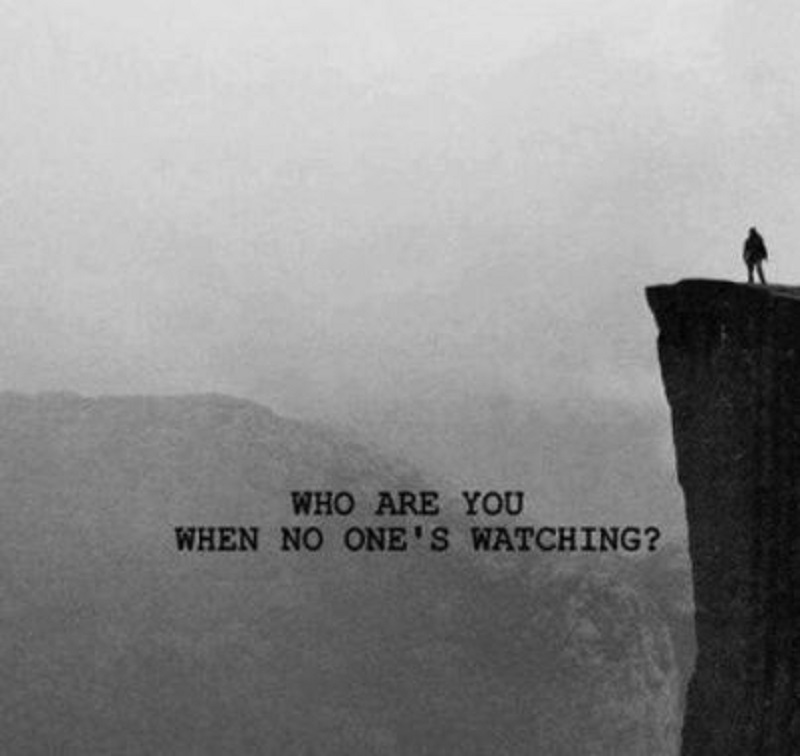 The Making of a Nobody - Part 18  Decisions--Some are a $%&#@ Doozy - pt. 1 Person Standing Atop a Cliff